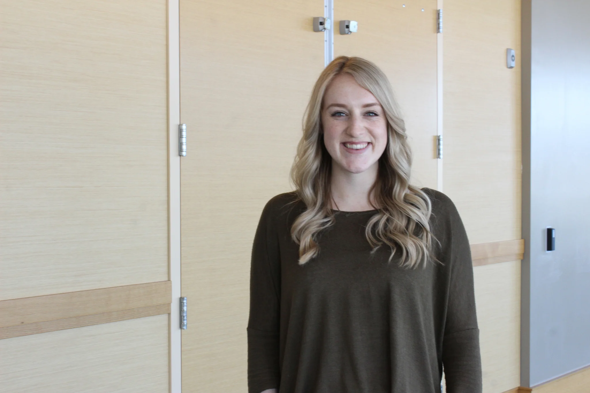 Carley Chatterley, seen above, is graduating this May with a degree in business management, leaving open the AS presidency.