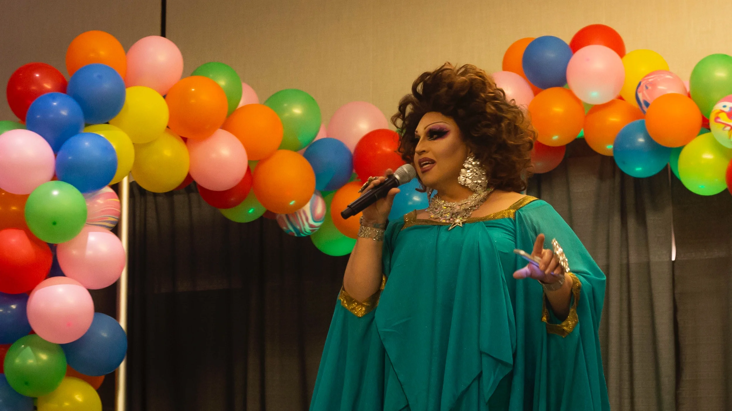 STAR// Brandon Sparks Special guest Landa Lakes hosted the Gender Bender and Rainbow Prom on Saturday, April 27.