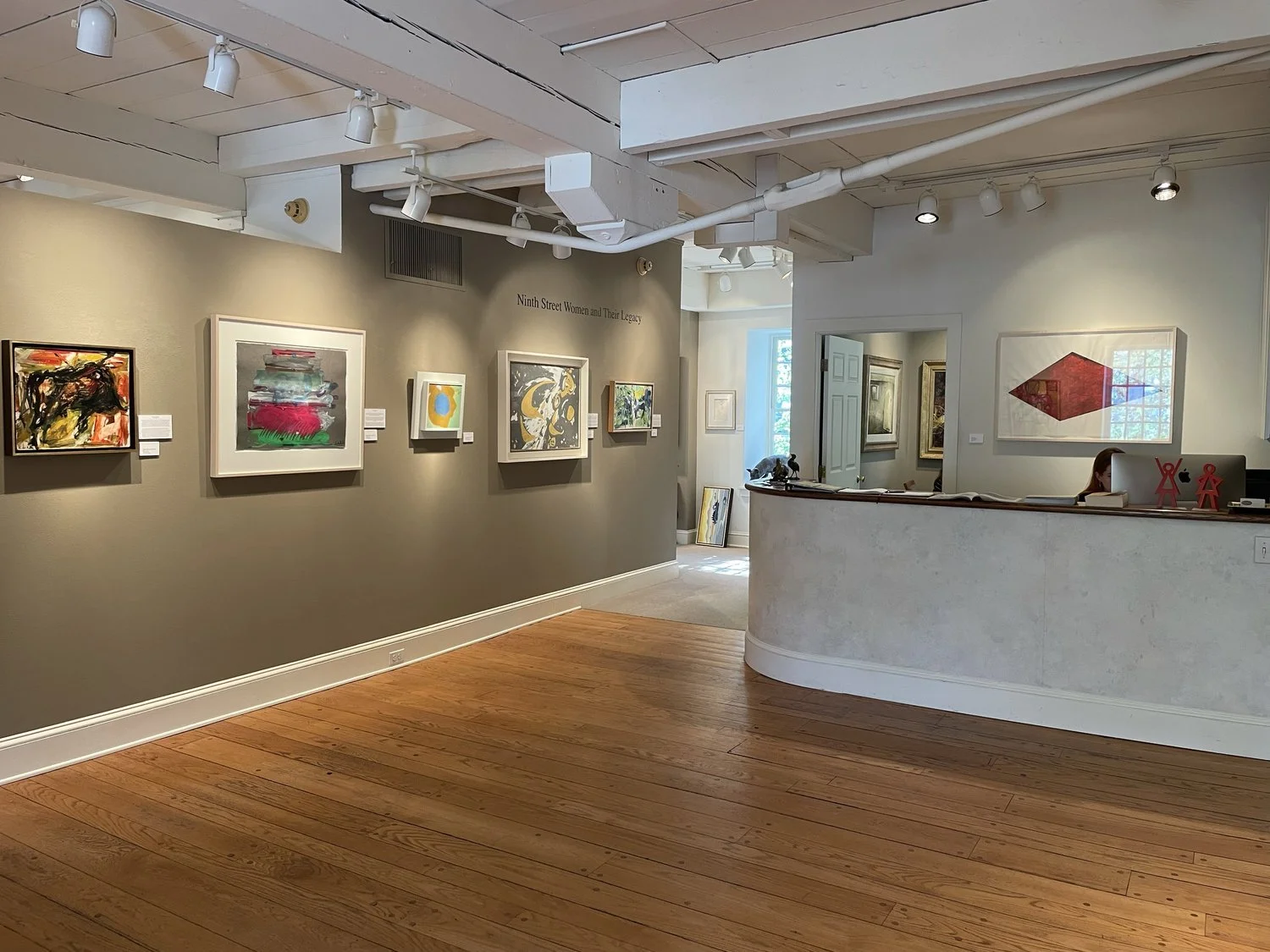 Maroon Shape on view at Somerville Manning Gallery