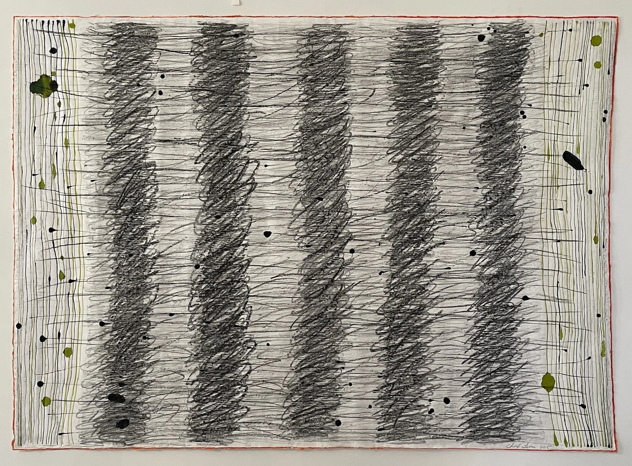 Five Lines with Dots