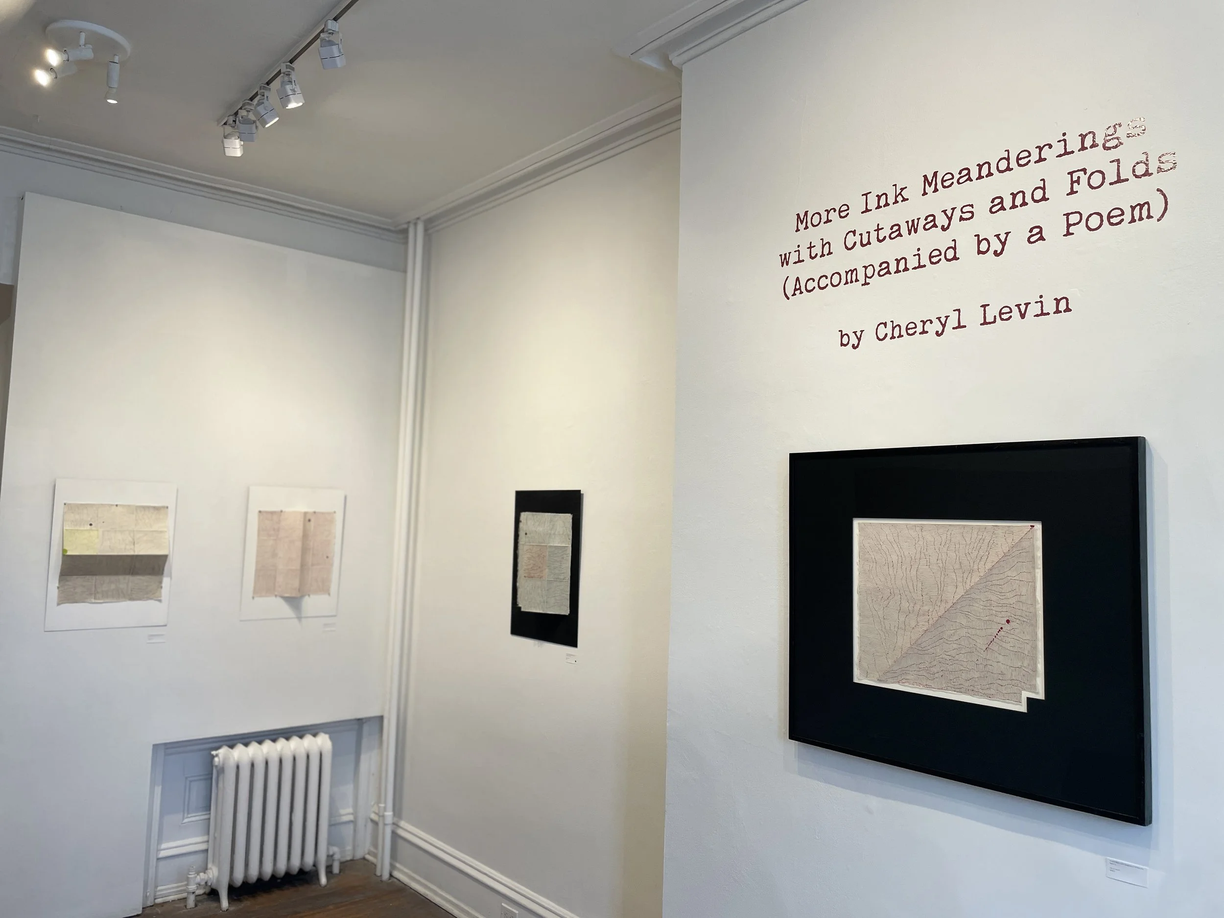 More Ink Meanderings with Cutaways and Folds (Accompanied by a Poem)