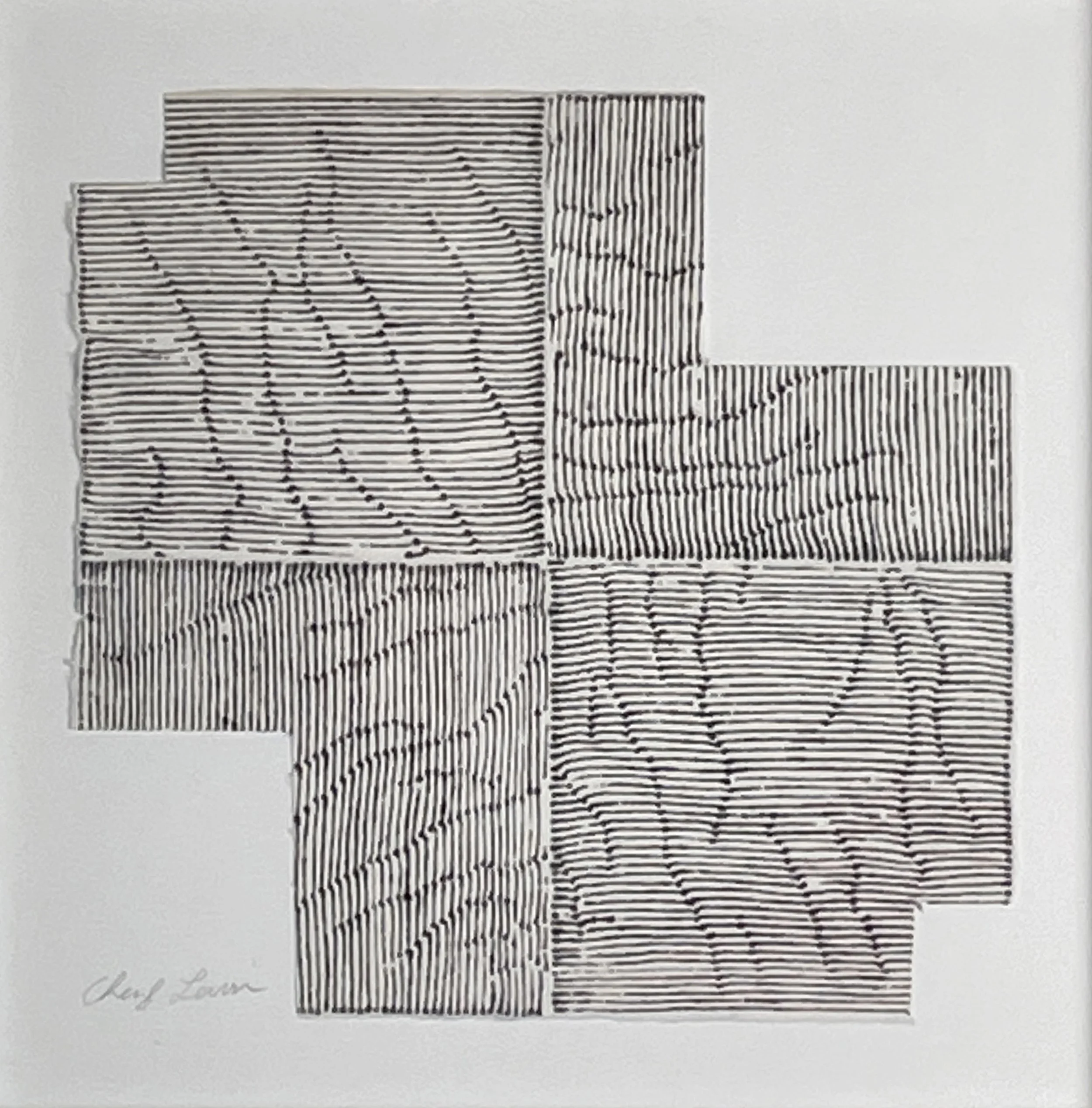 Small Work with Cutaways and Folds