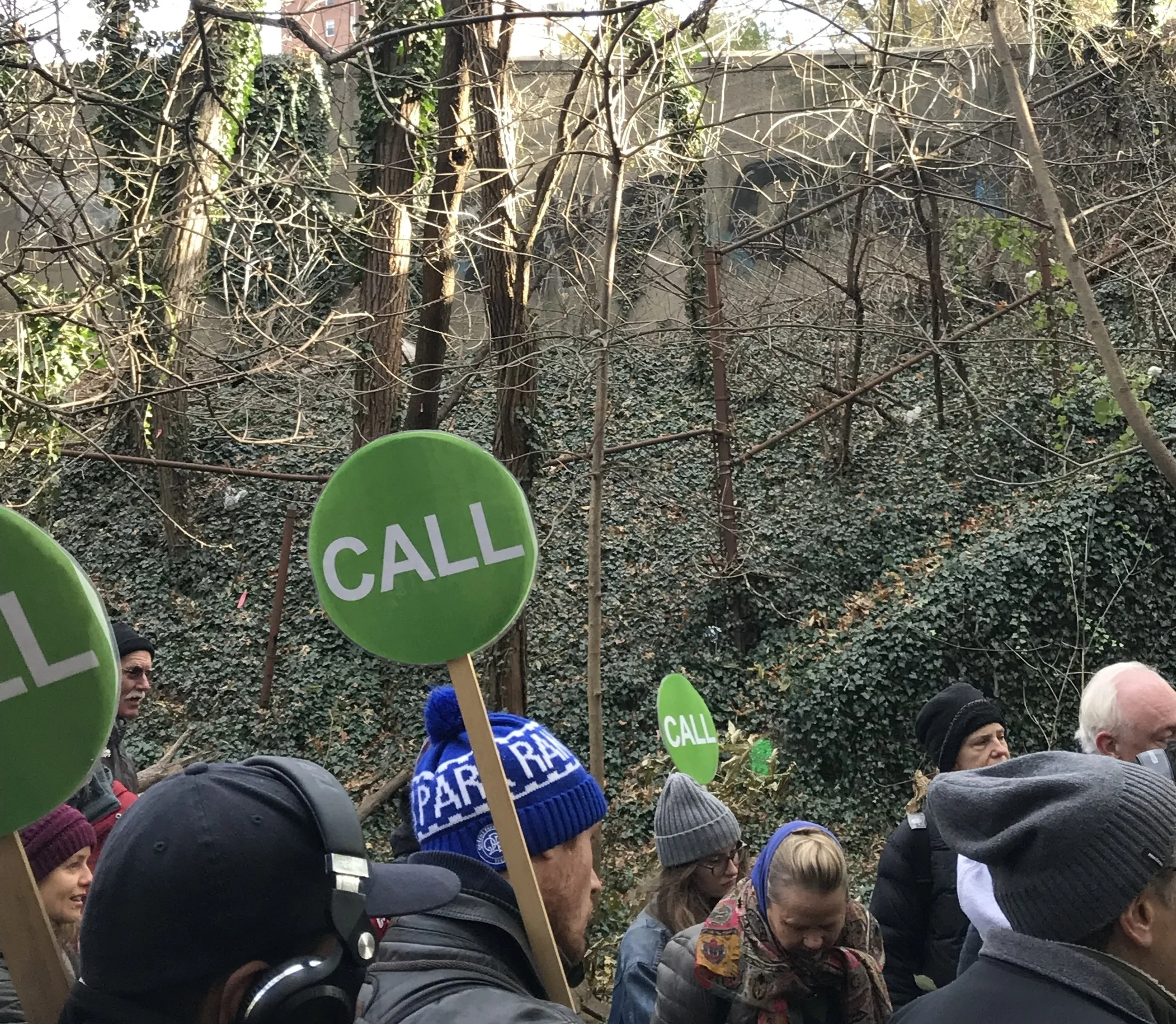 Daylighting Tibbetts Brook: Walking along the proposed route