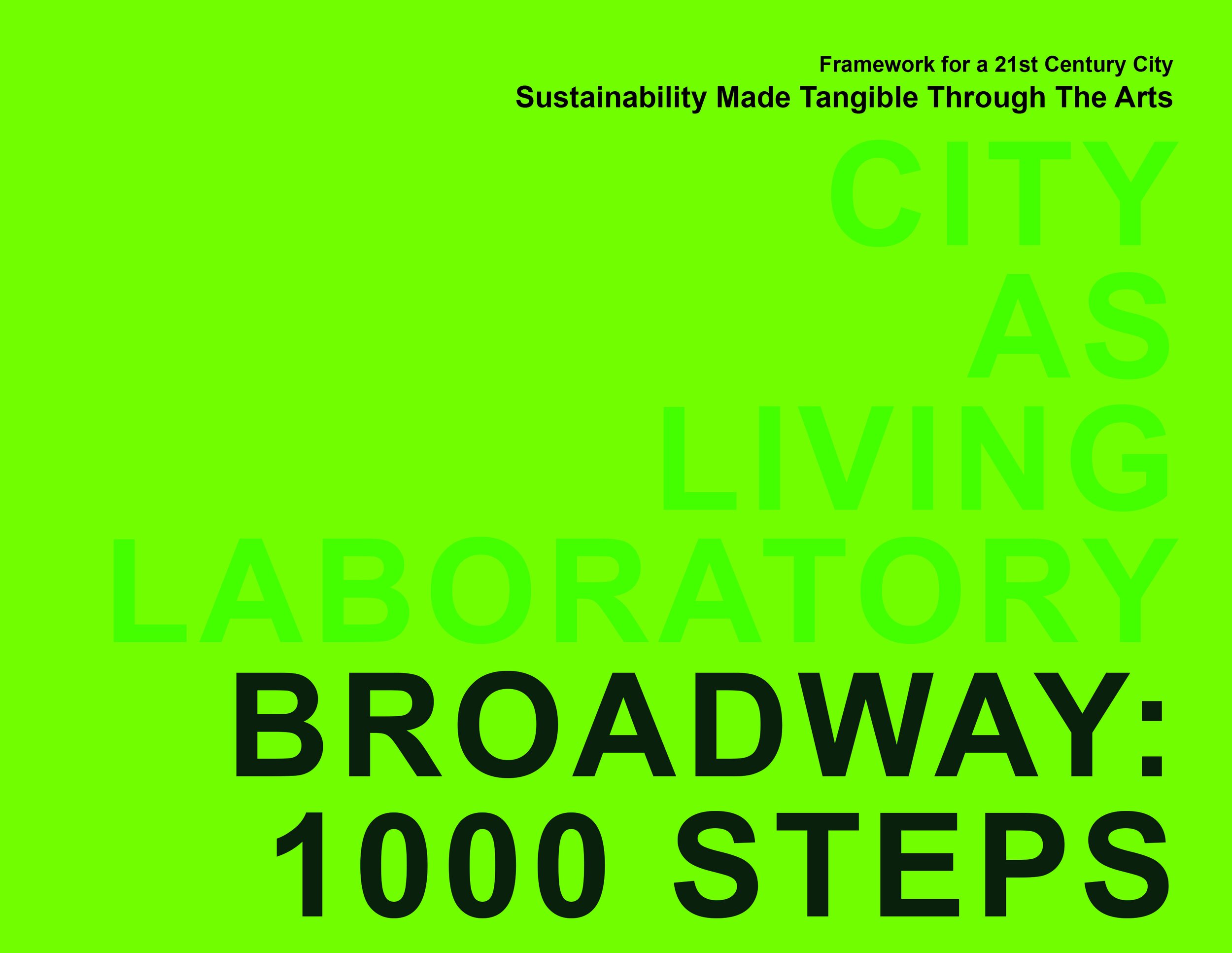 Broadway: 1000 Steps, New York, NY