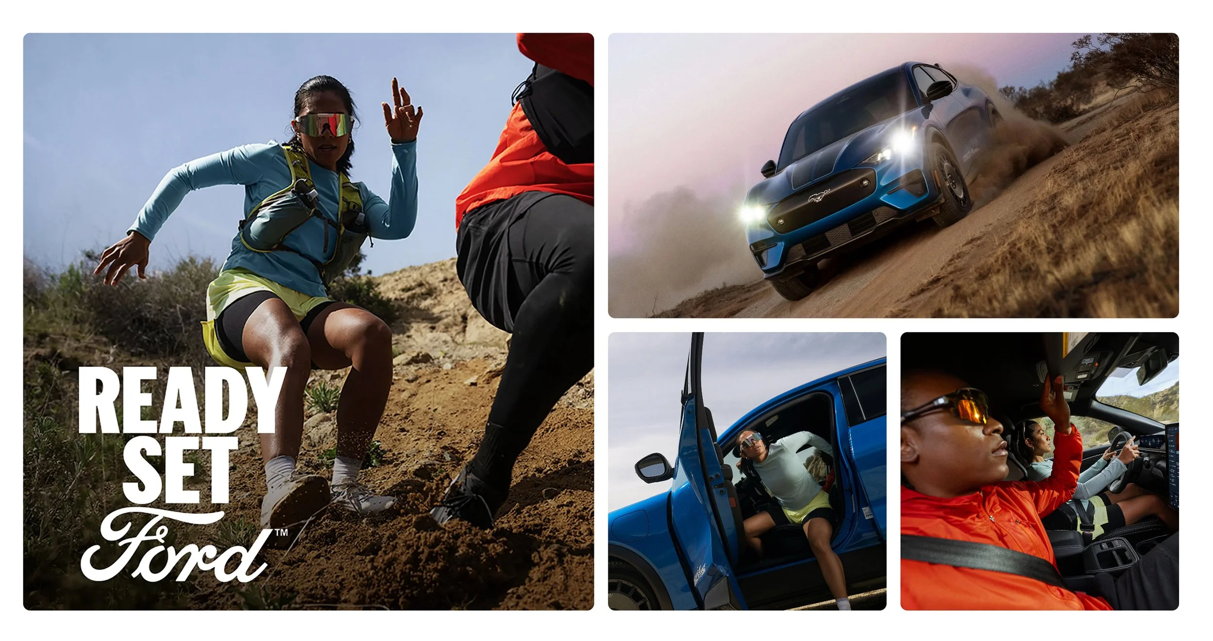  Mosaic gallery on the 2025 Mustang Mach E vehicle home page 