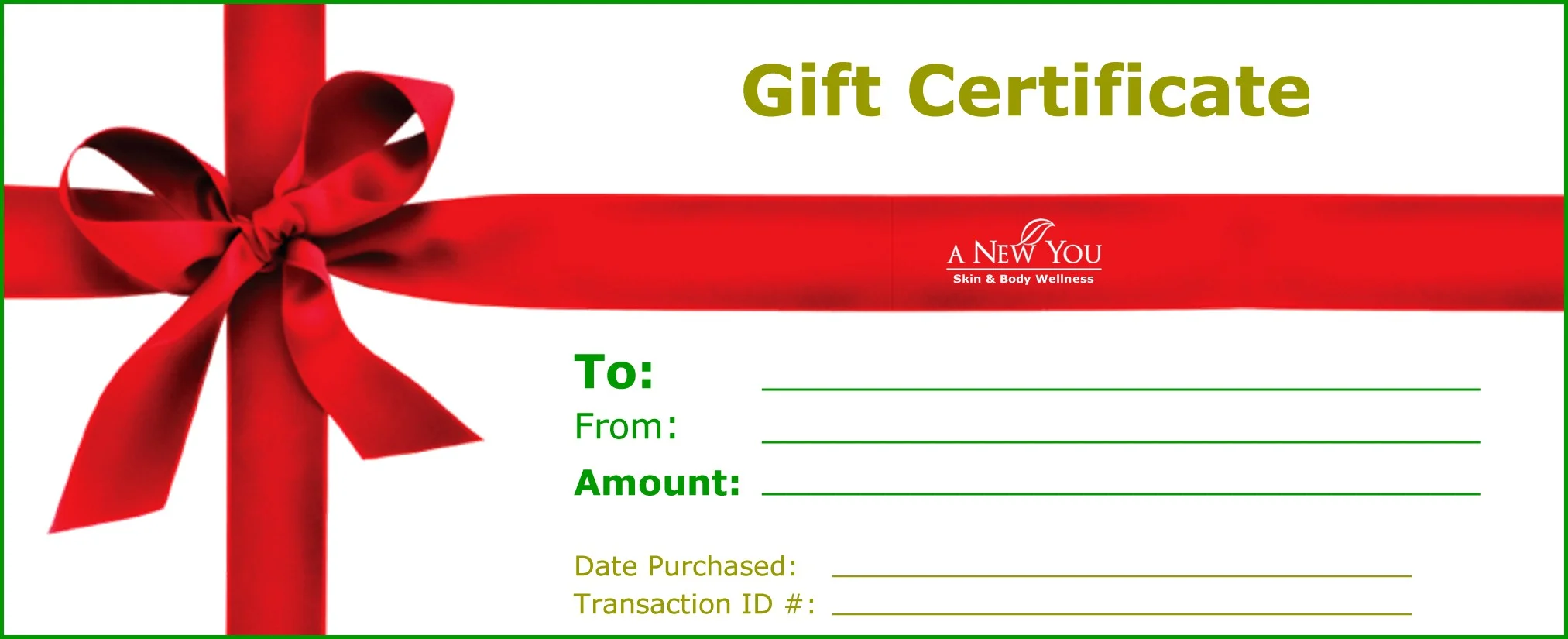 Christmas Gift Card - Promo