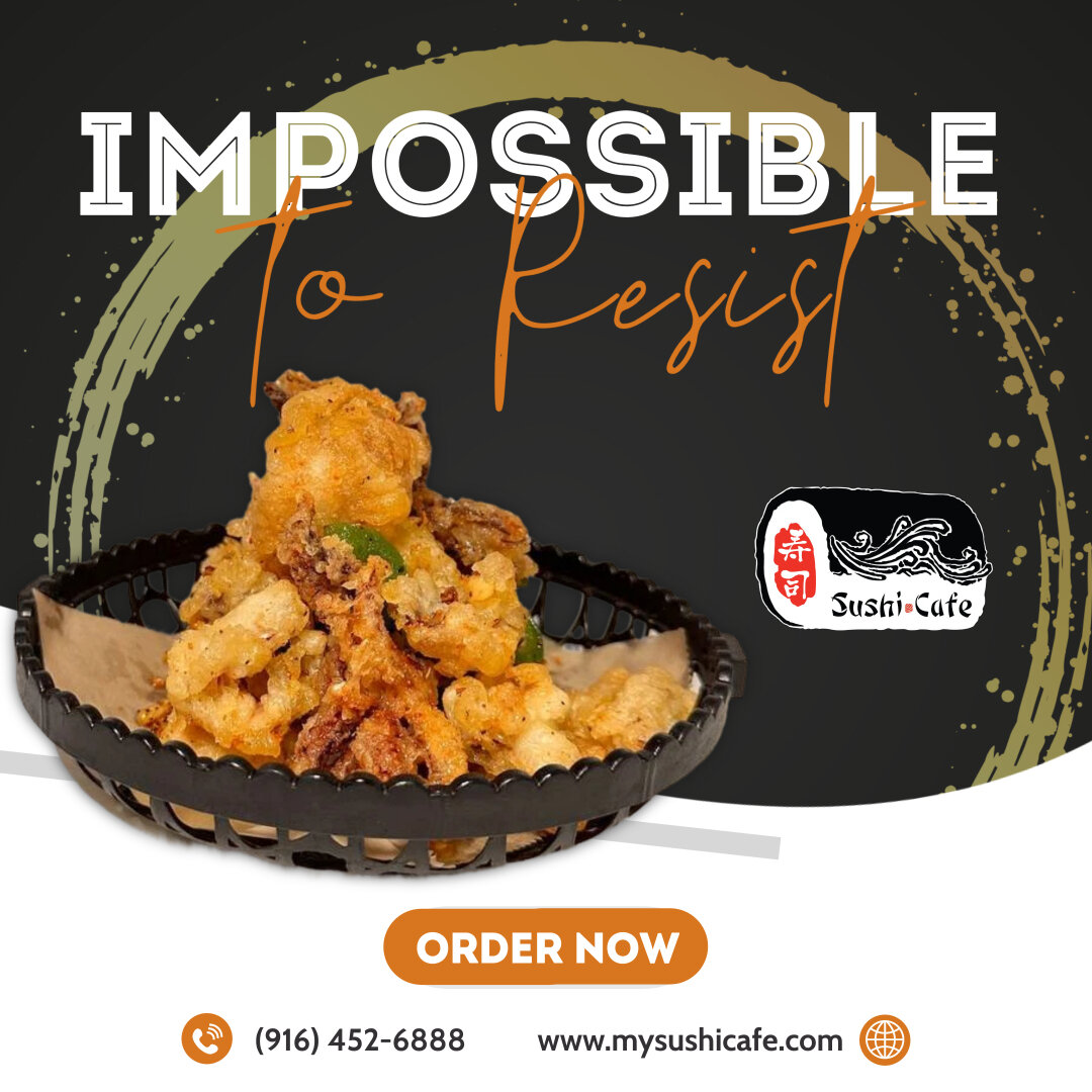 Feel the burn, love the flavor! Spicy Calamari is here to thrill! 🔥🦑
 
Order online now at https://bit.ly/3QWEFpI 
View our menu at www.mysushicafe.com

#sushicafefreeport #sactown #saceat #SushiCafeEats #SpicyCalamari #SizzleAndSpice