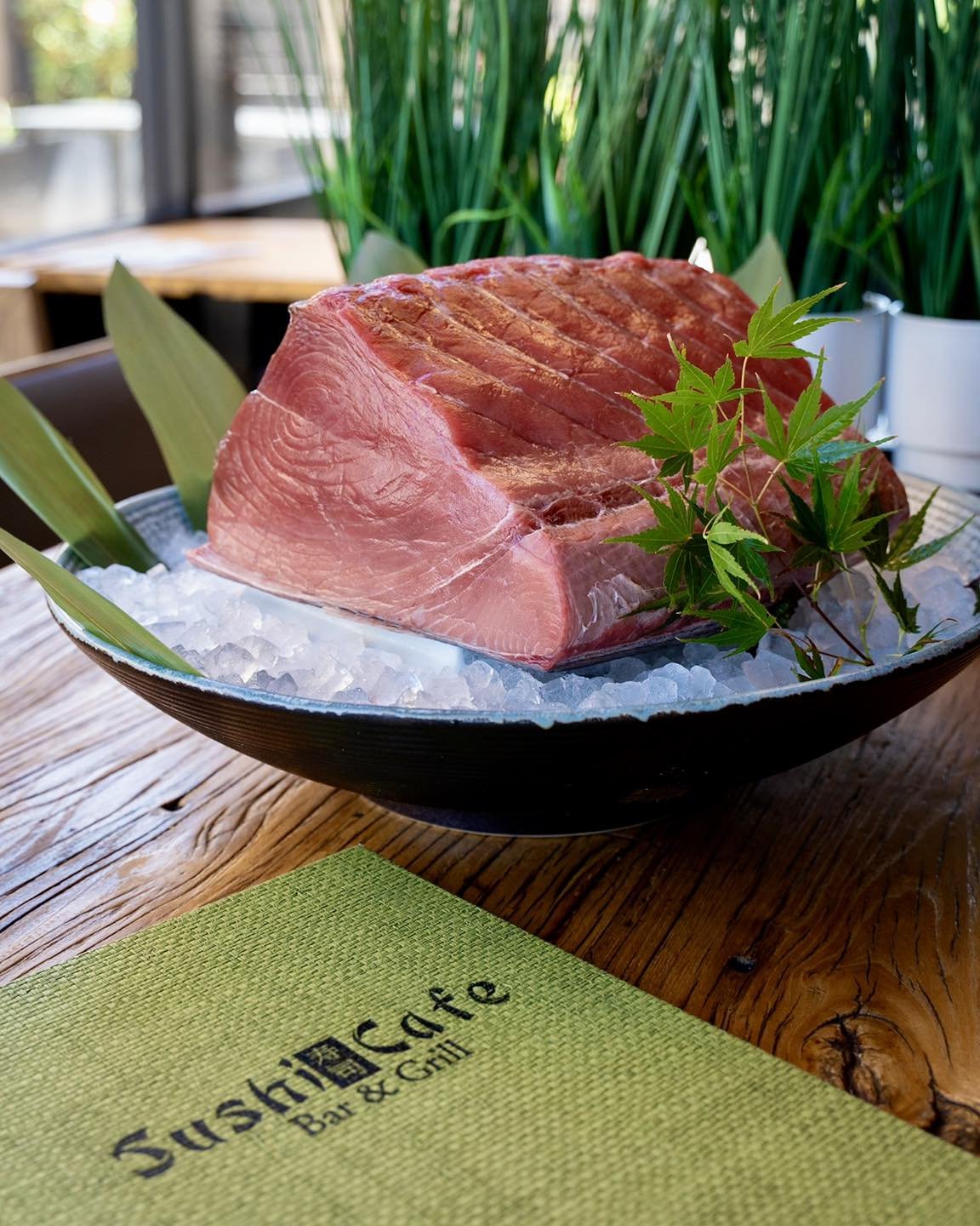 We sure love some Ahi 🐟 This is definitely not an accurate serving size 😂, but you can enjoy Ahi in a variety of our dishes, ranging from sushi to entrees and more. 

Be sure to ask your server for some recommendations if this is your favorite!

Se