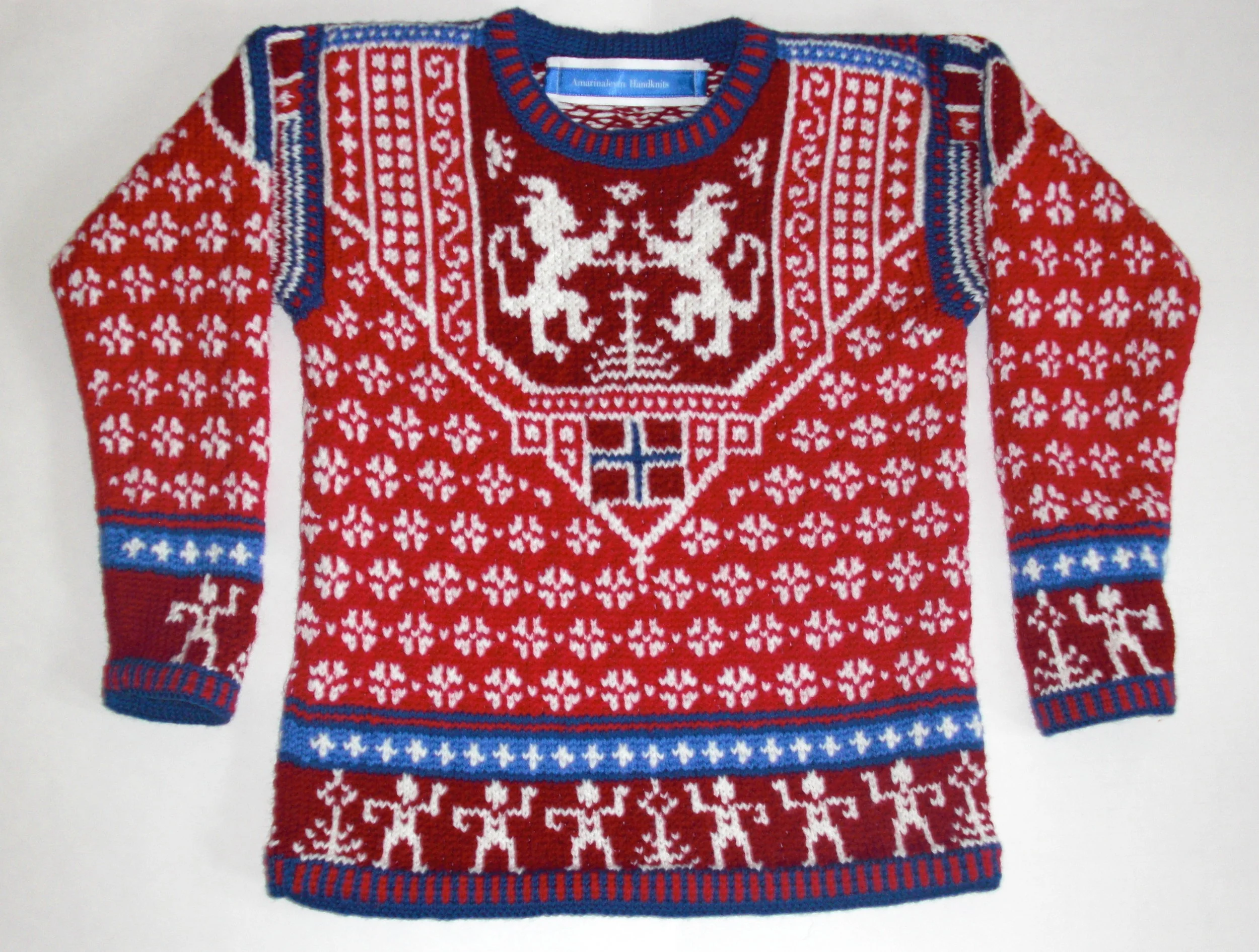 Knitting Pattern: Norway Shield Seven Years