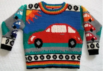 Knitting Pattern: Beetles Two Years