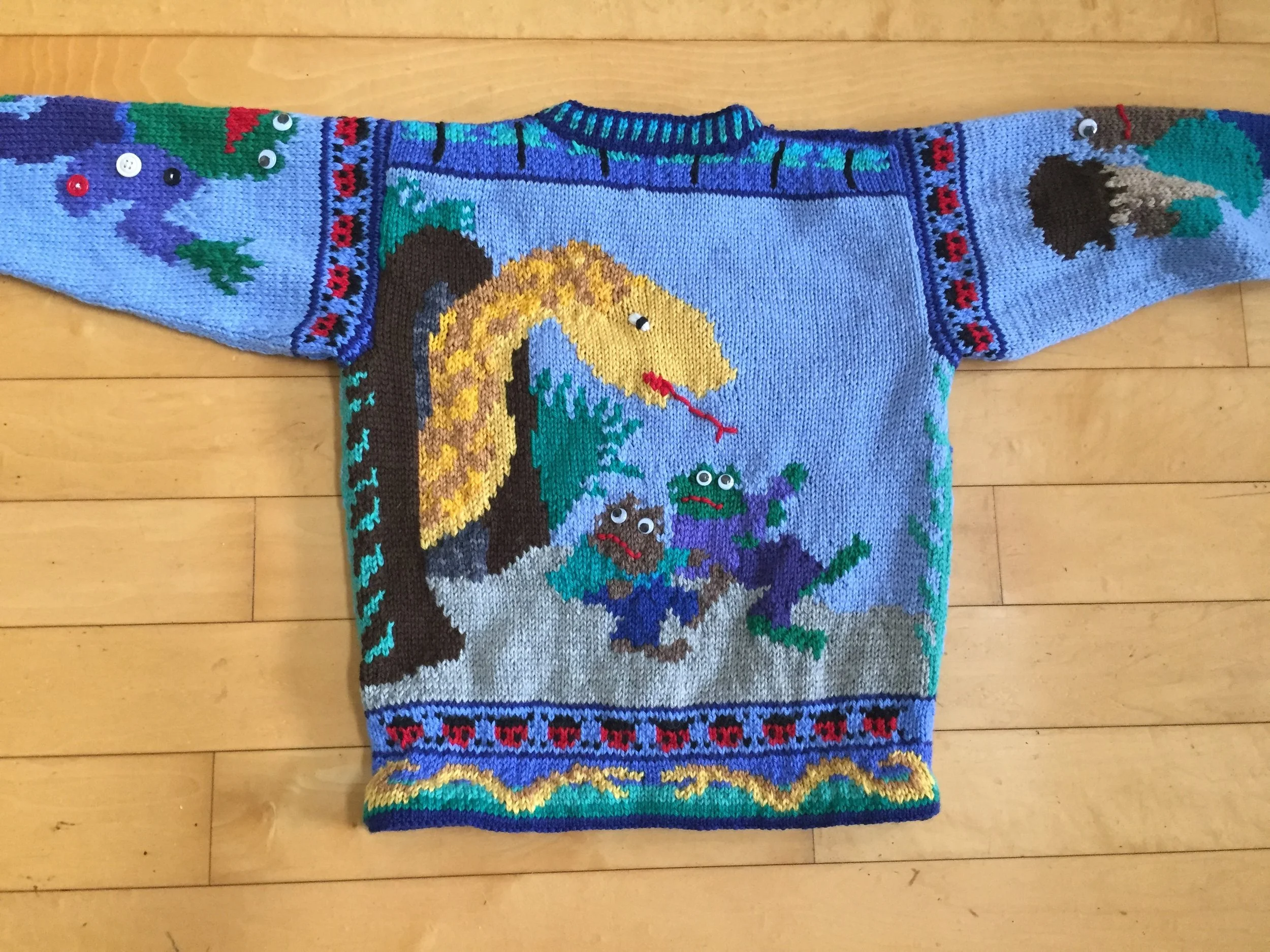 Knitting Pattern: Frog and Toad Five Years