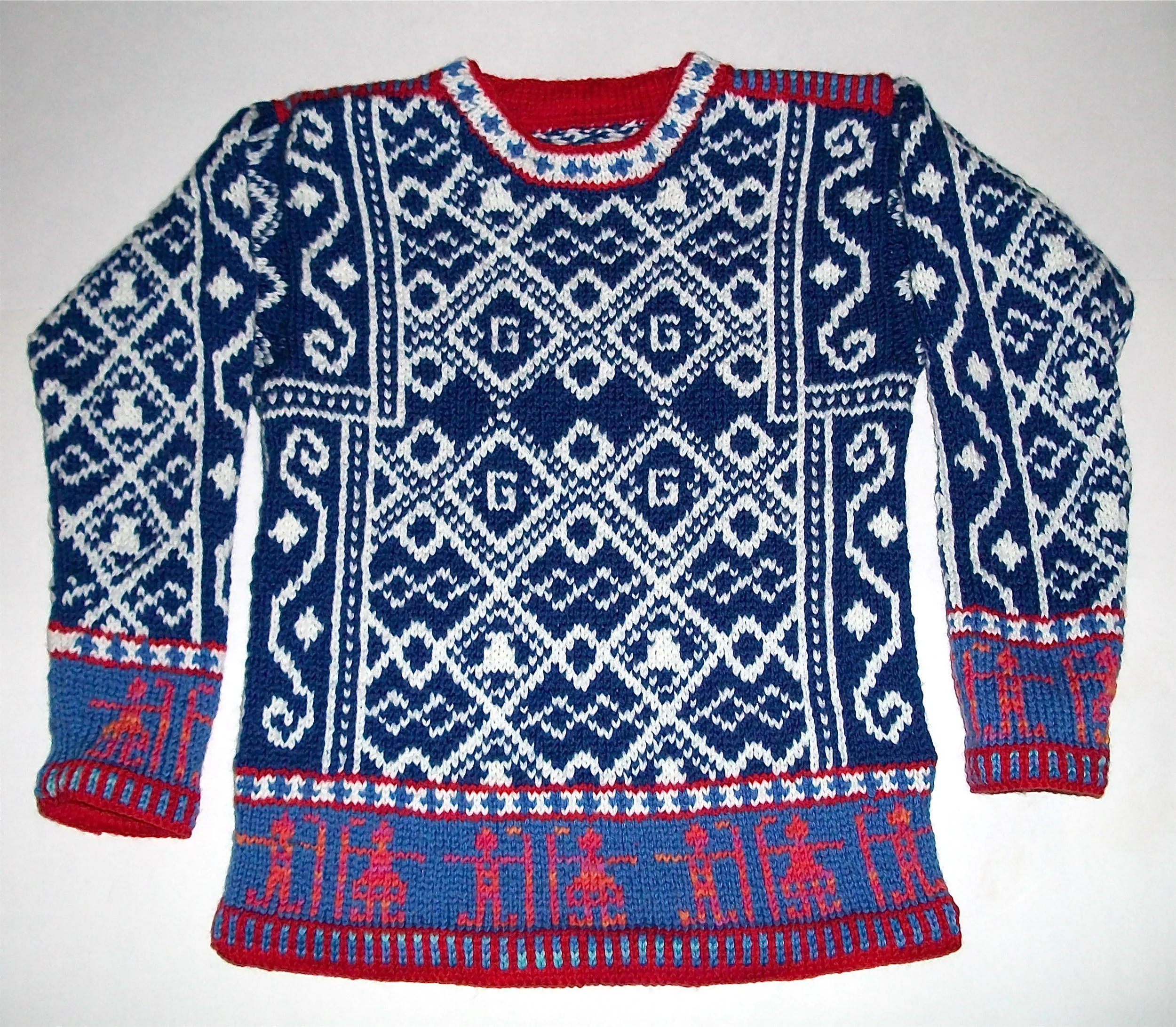 Knitting Pattern: Hockey Seven Years