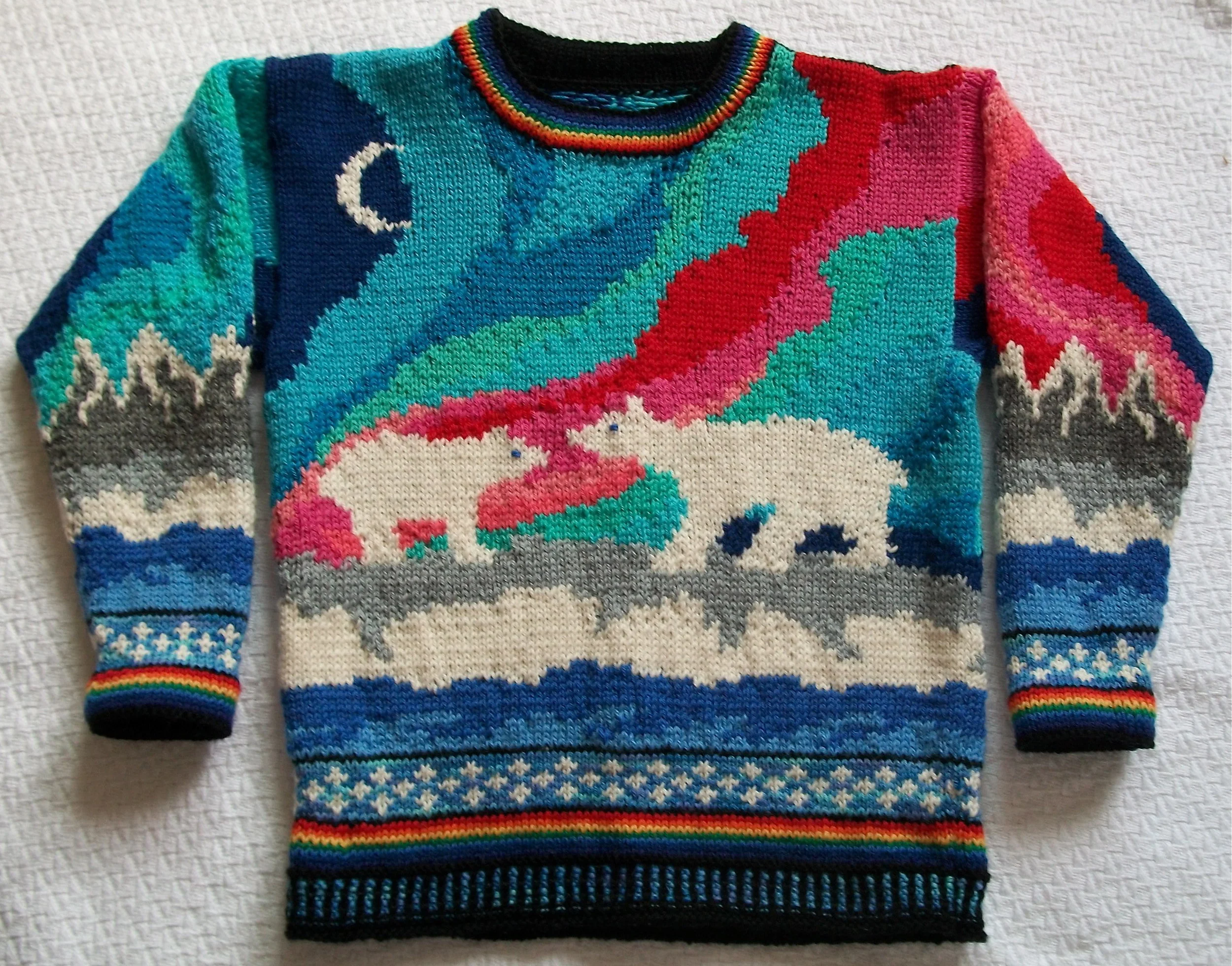 Knitting Pattern: Aurora Seven Years