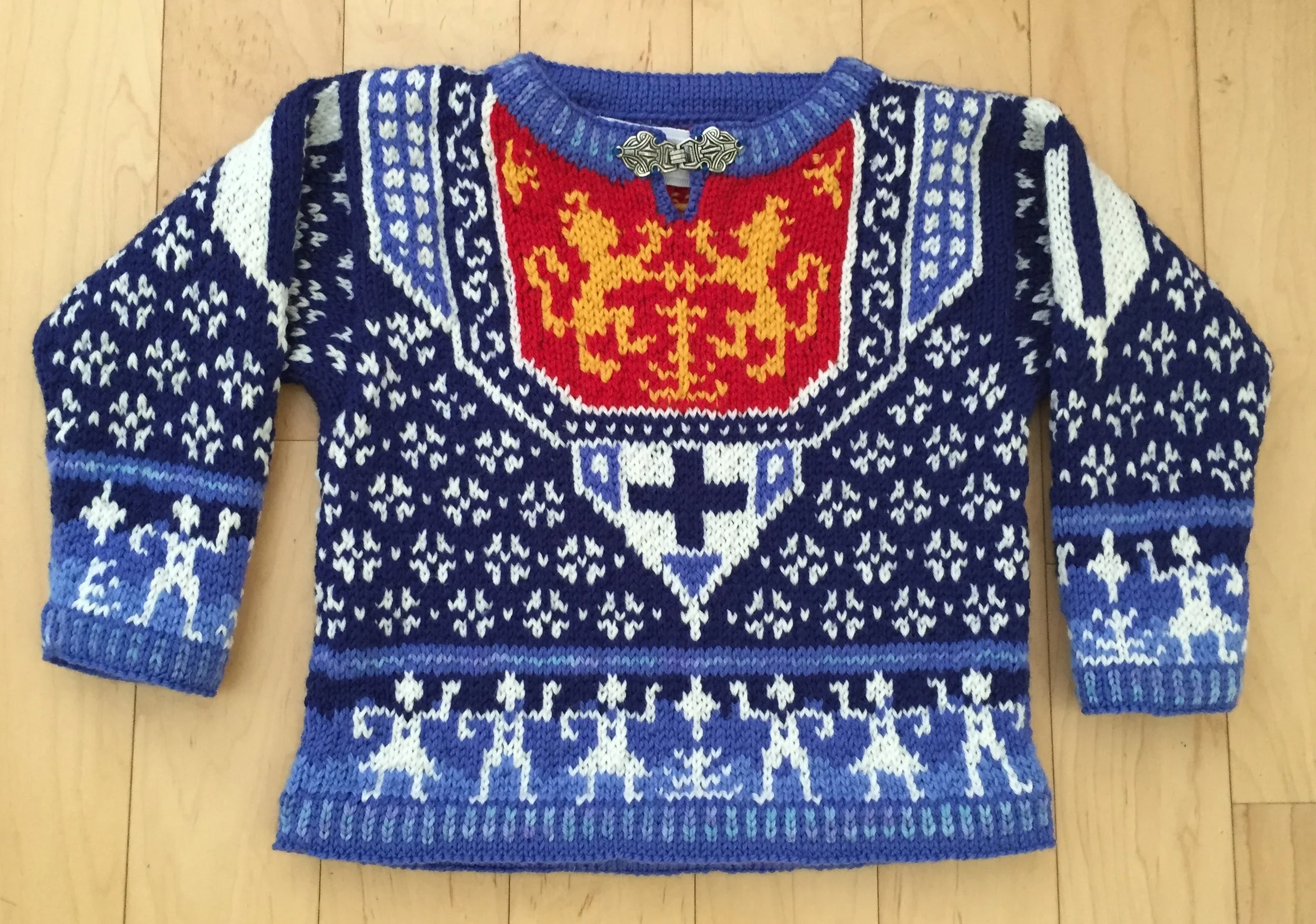 Knitting Pattern: Finnish Shield Two Years