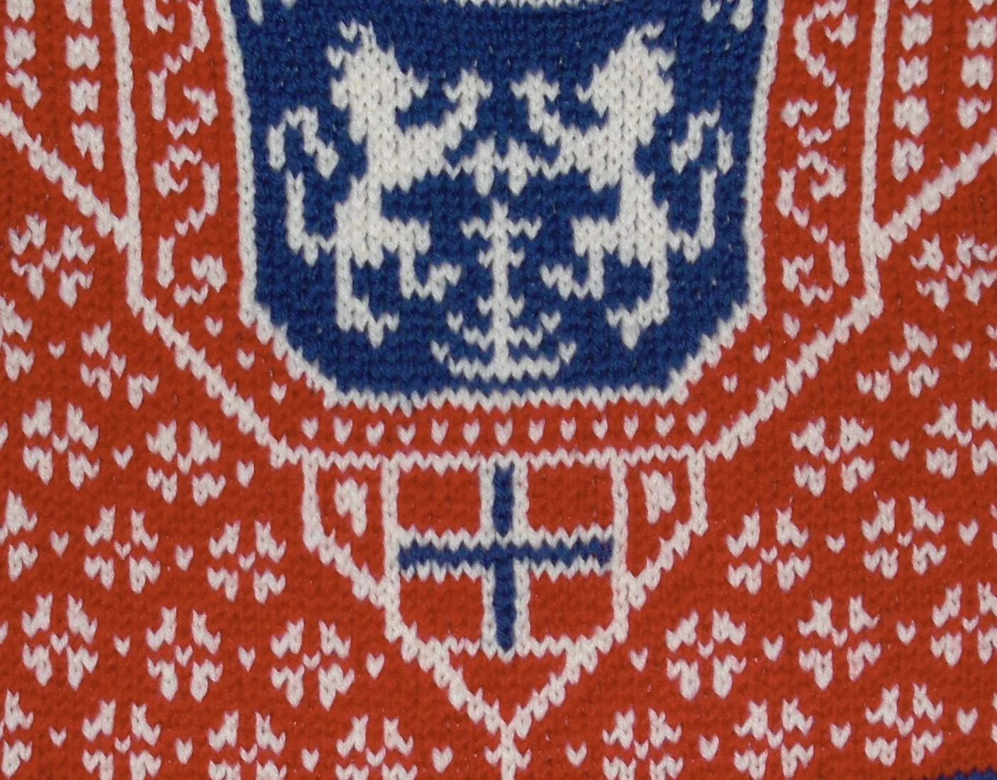 Knitting Pattern: Norway Shield Two Years