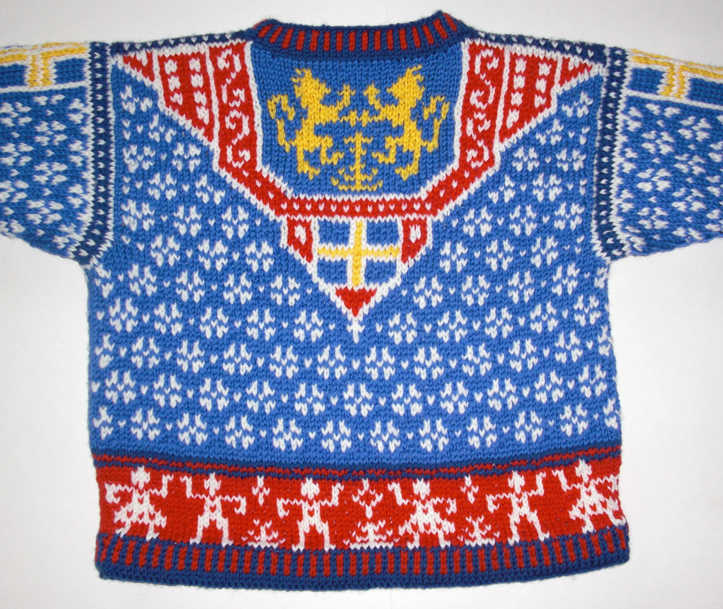 Knitting Pattern: Swedish Shield Four Years