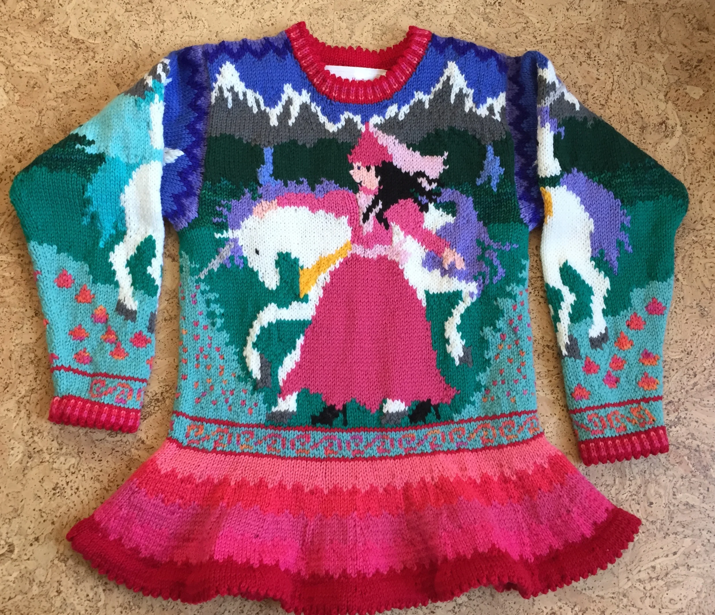 Knitting Pattern: Princesses Nine Years