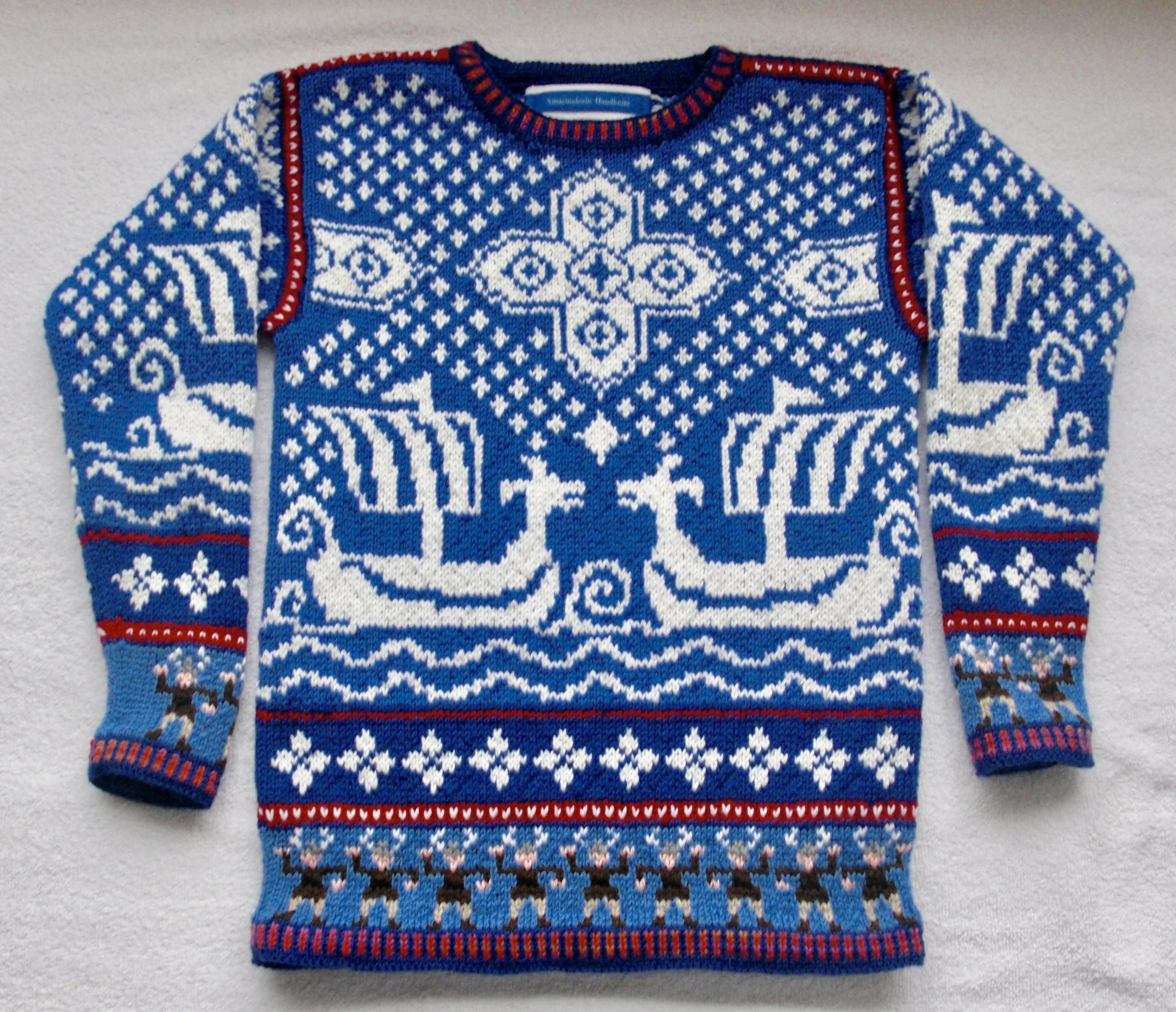 Knitting Pattern: Viking Ship Eleven Years