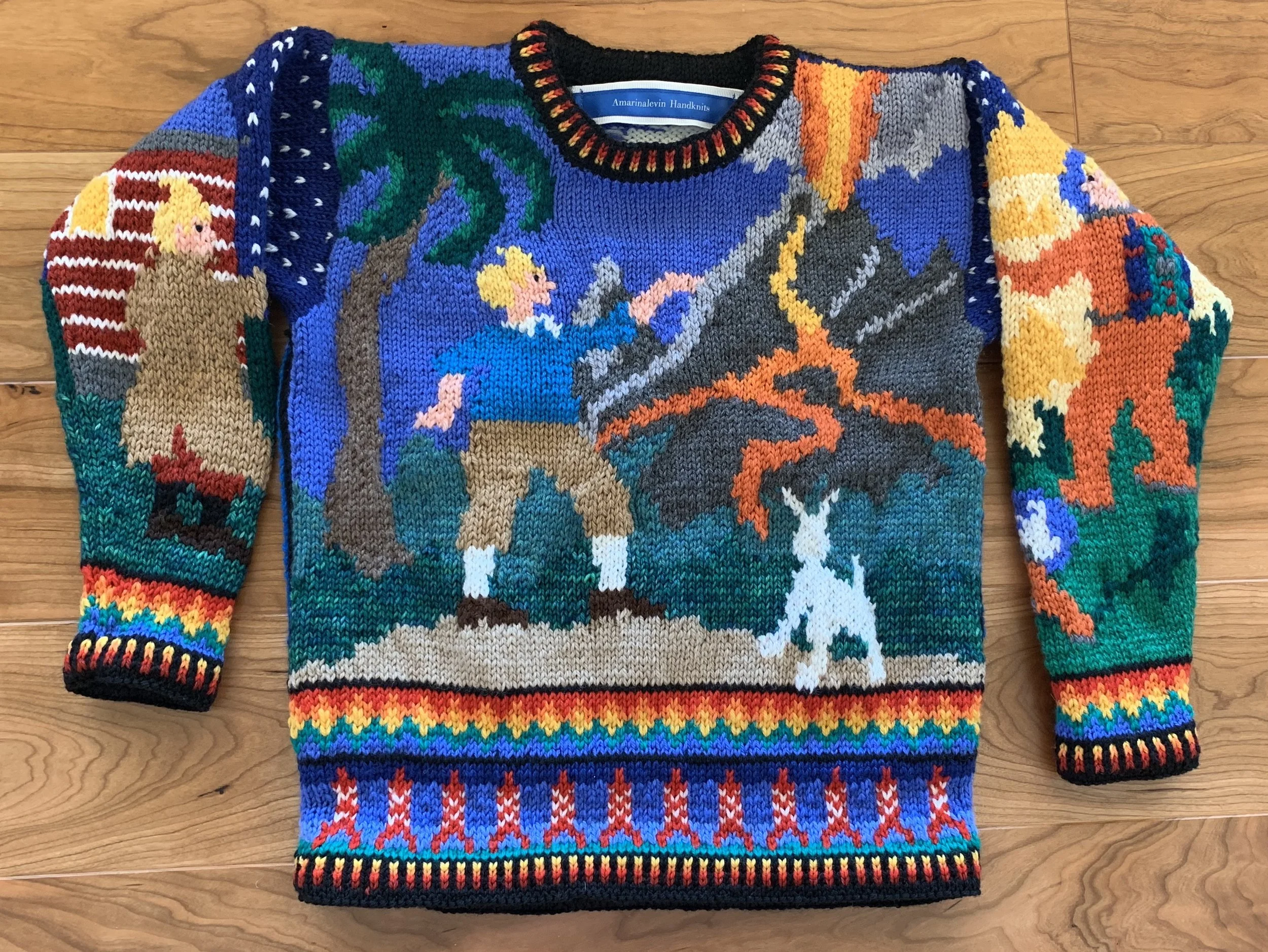 Knitting Pattern: Tin Tin Seven Years