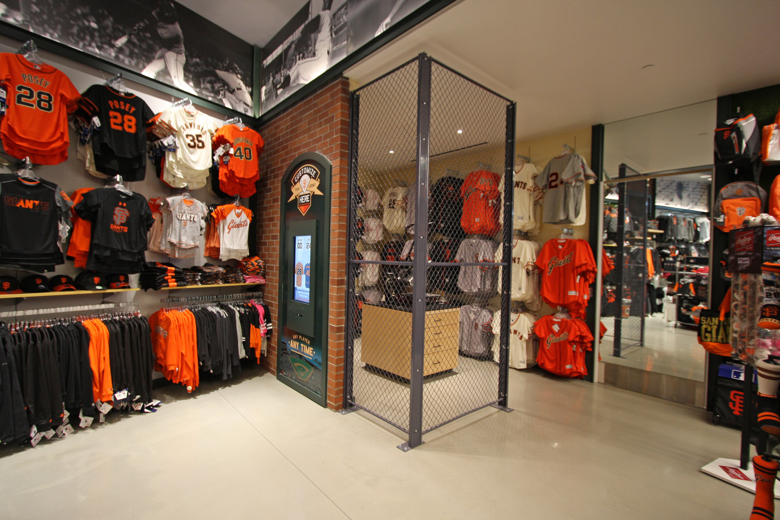 sf giants dugout store