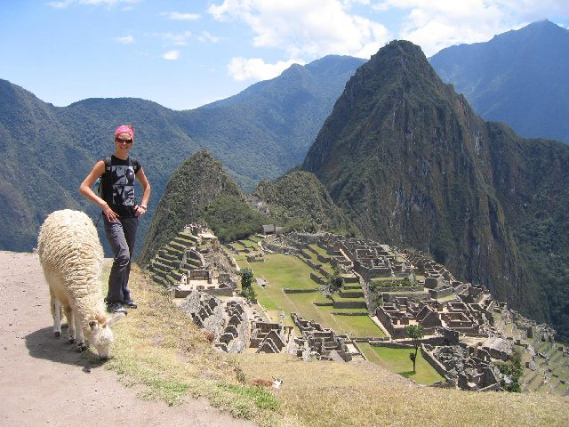 Quintessential Machu Picchu pic (with llama!)