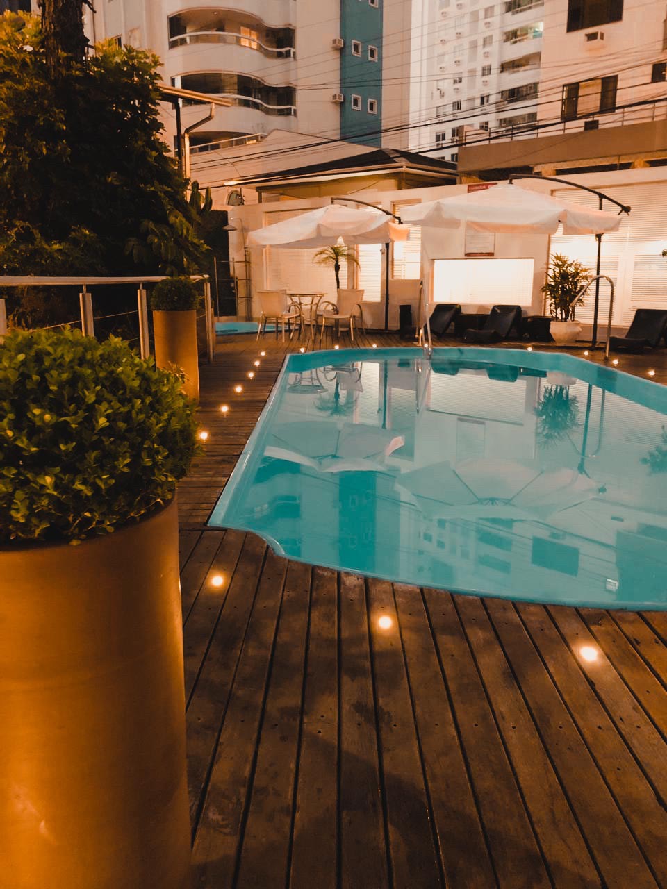 Piscinas — Hotel Rieger | Balneário Camboriú