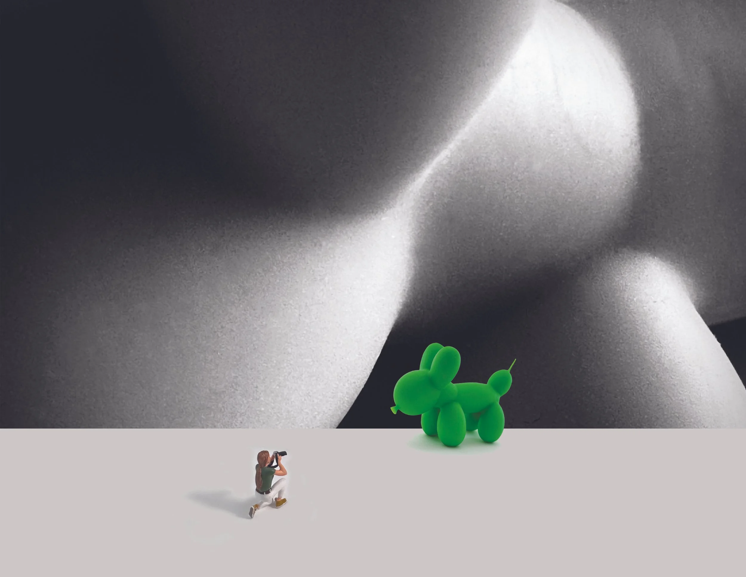 SELF_Portrait_5-25 2 Green Balloon Dog copy.jpg