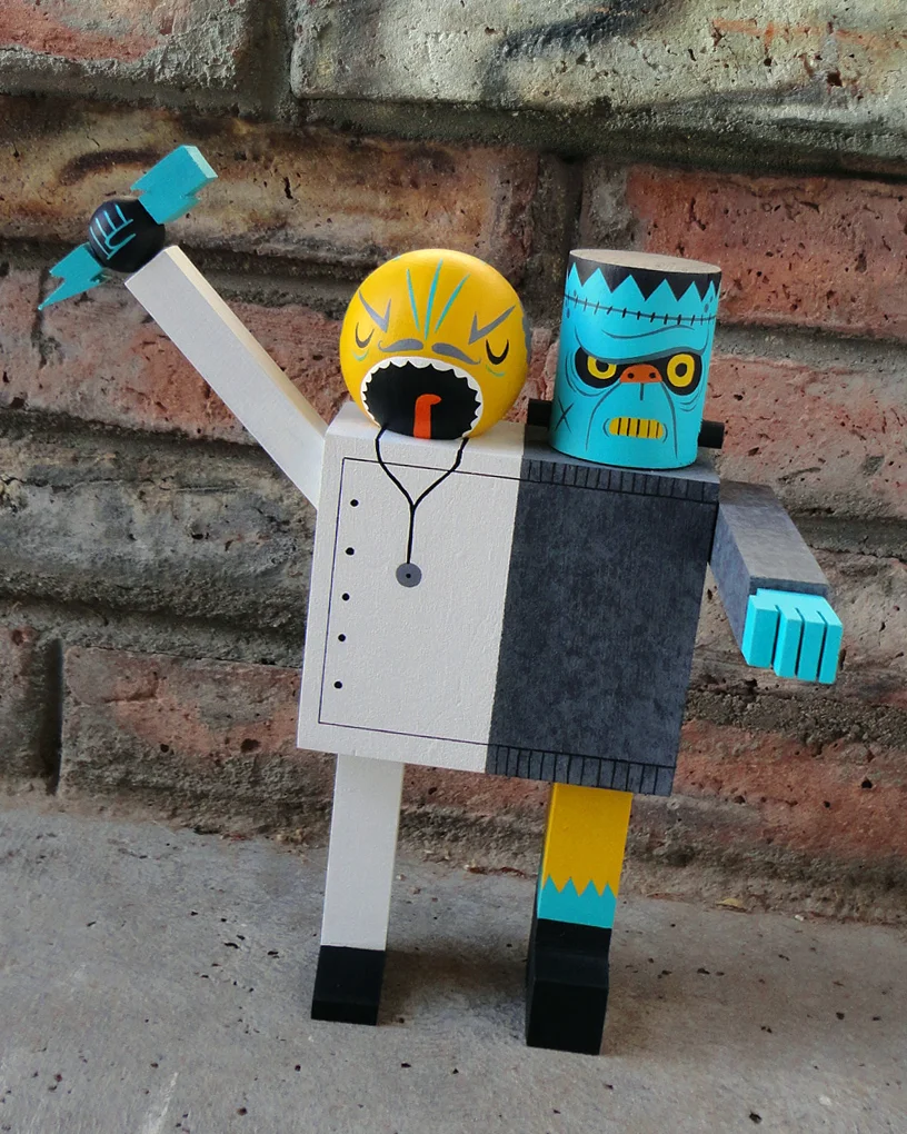 Frankenstein and his Monster