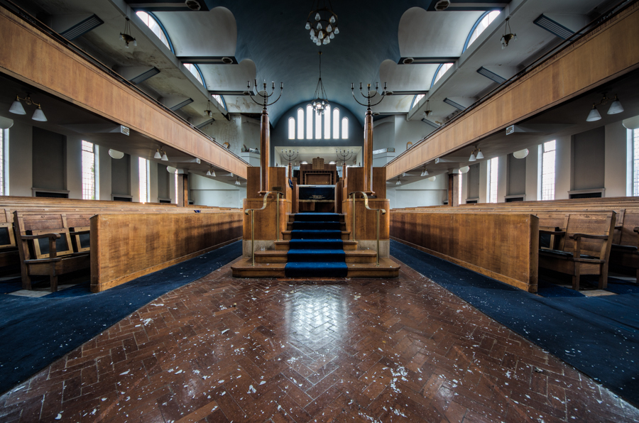 Abandoned synagogue, The Ark. urbex