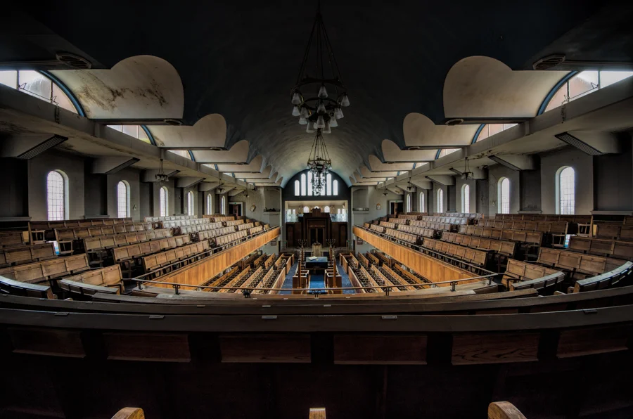 Abandoned synagogue, The Ark. urbex Full set can be found here
