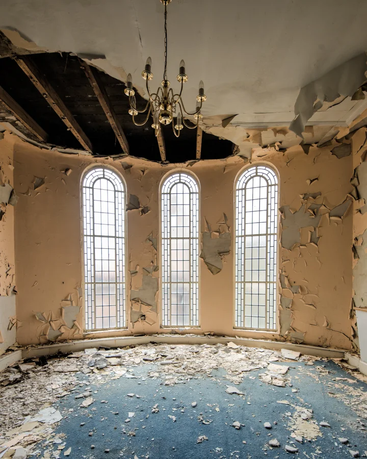 Abandoned synagogue, The Ark. urbex