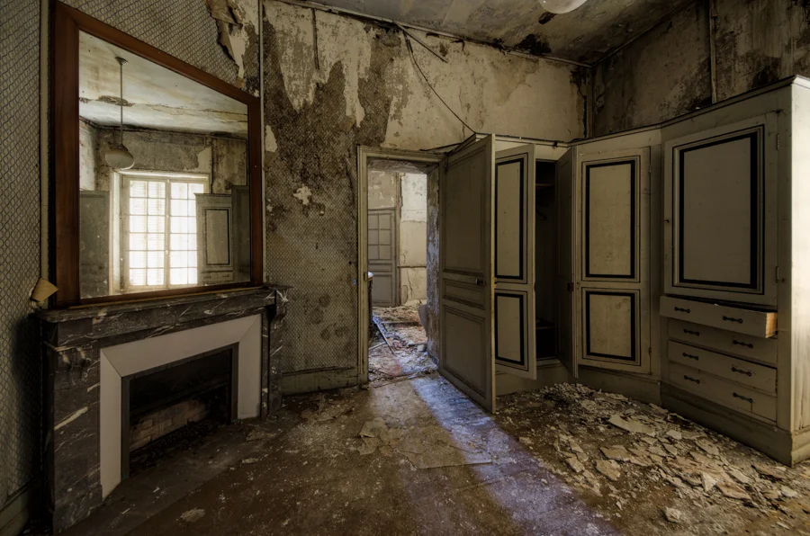 Chateau De Faisans, abandoned chateau