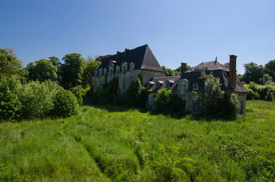  Chateau De Singes: From The Barn    Abandoned Chateau   