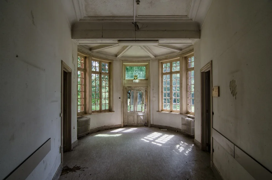 Salve Mater. Abandoned hospital