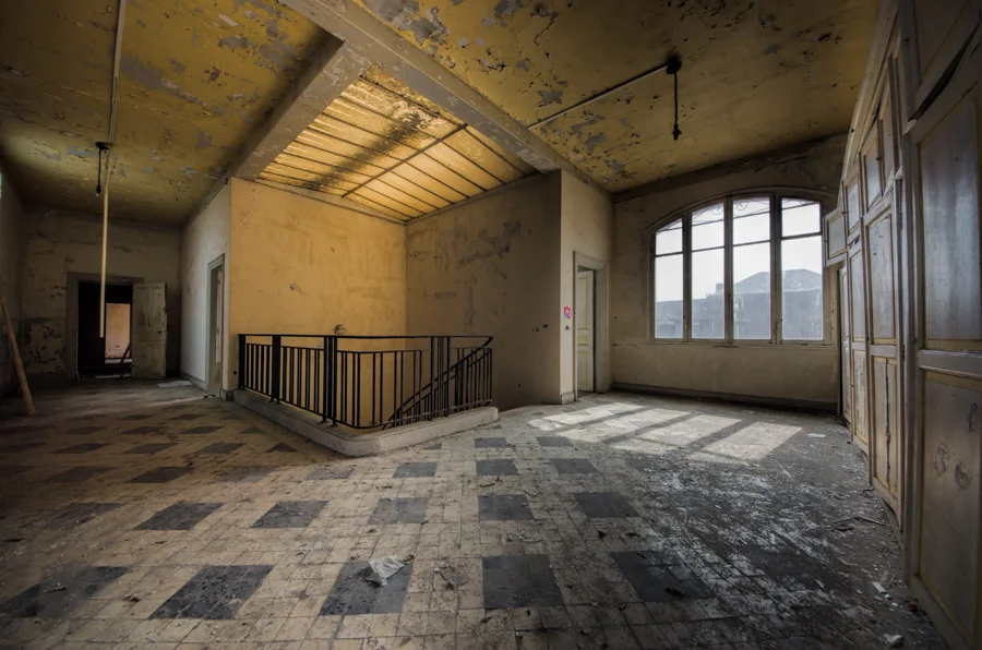 Cellatex, abandoned factory
