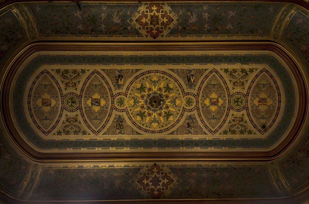 Chateau Venetia Urbex Oval Ceiling