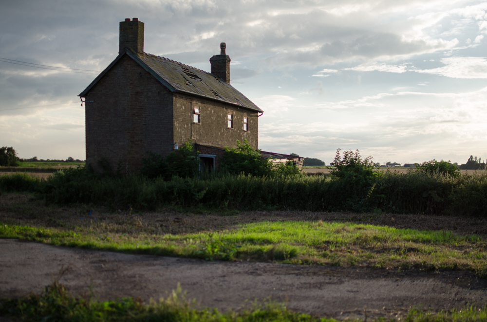 Fens Farm abandoned in Norfolk