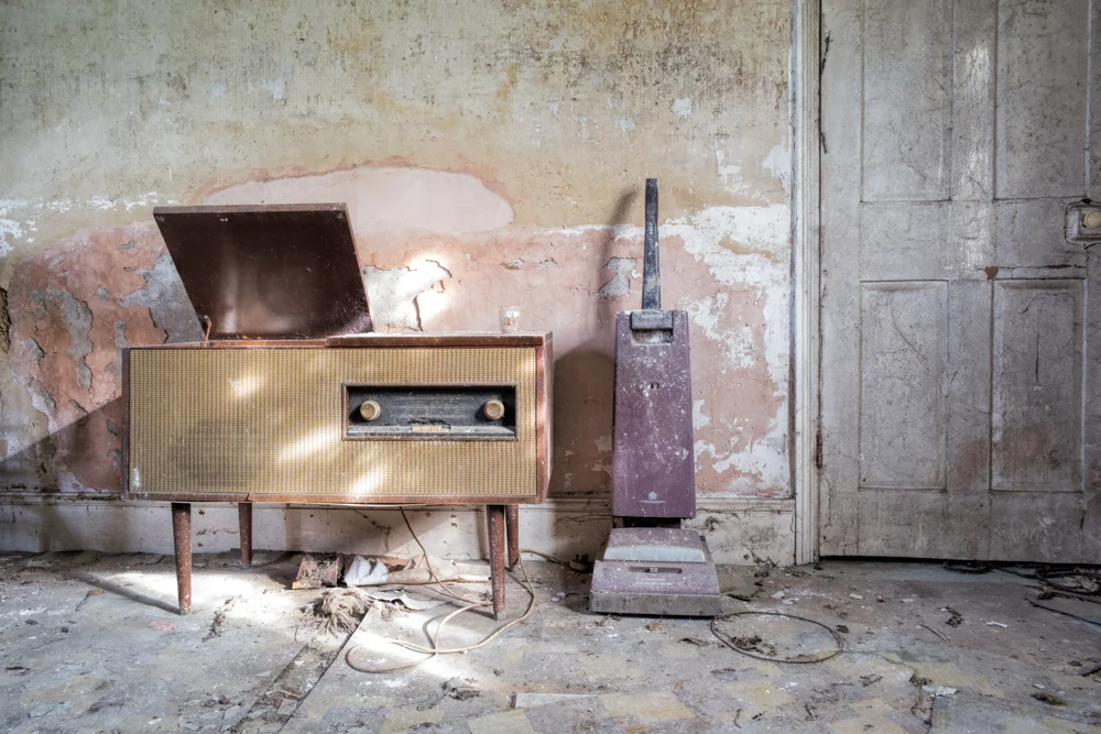 Fens Farm abandoned in Norfolk