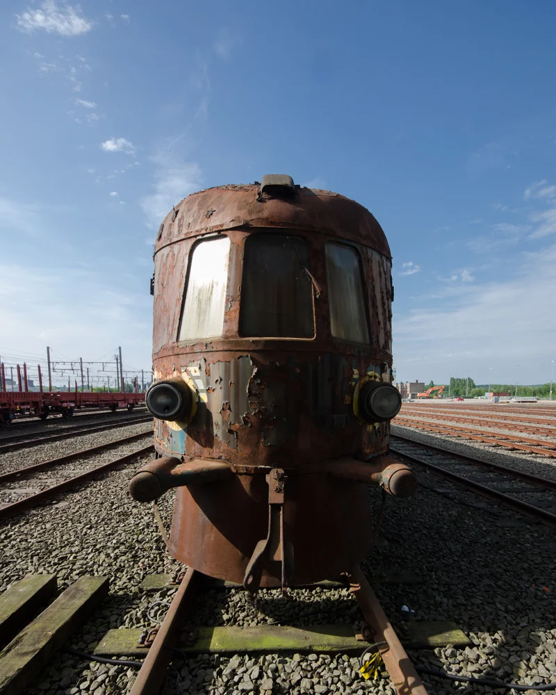  Urbex: Orient Express.  Abandoned train in Belgium. 