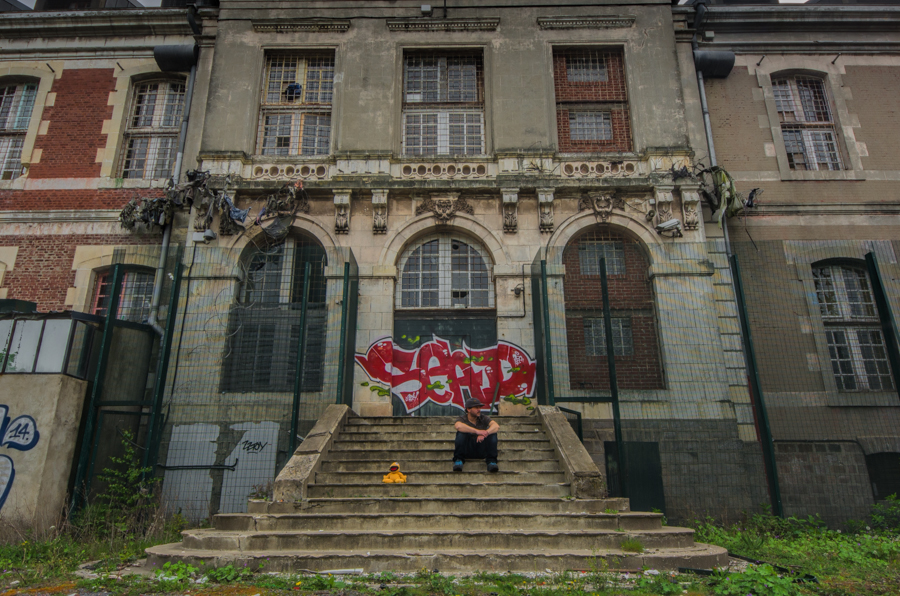 Urban Exploration: Myself At An Abandoned Prison