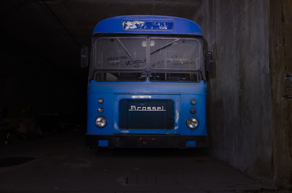 Vehicle Graveyard: Ghost Bus Tunnel