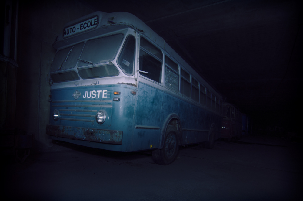 Underground Vehicle Graveyard