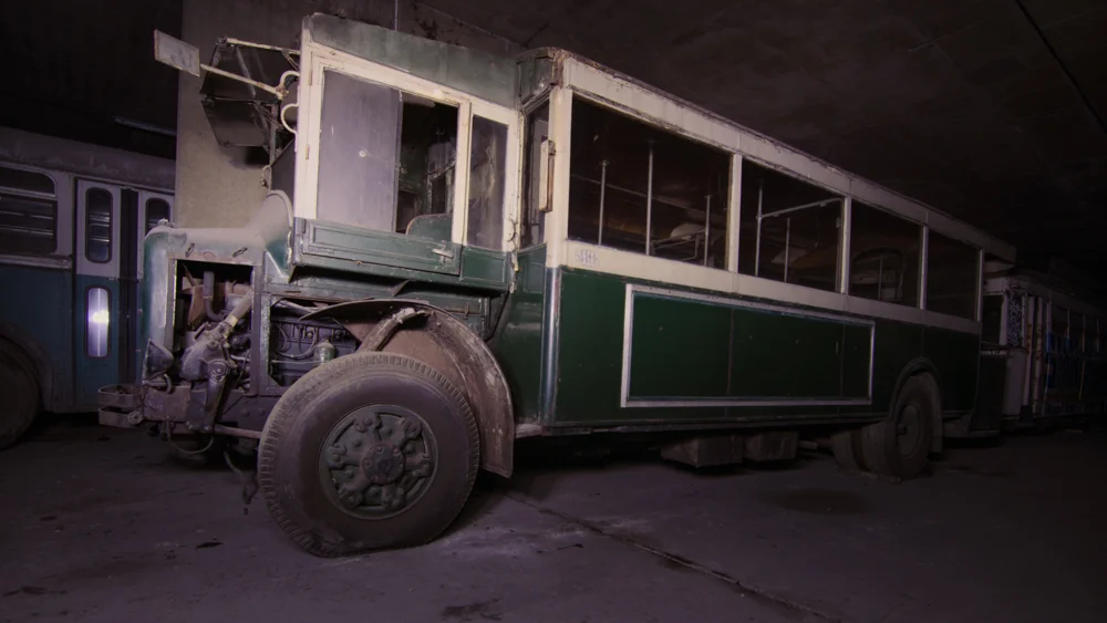 Abandoned Ghost Bus Tunnel
