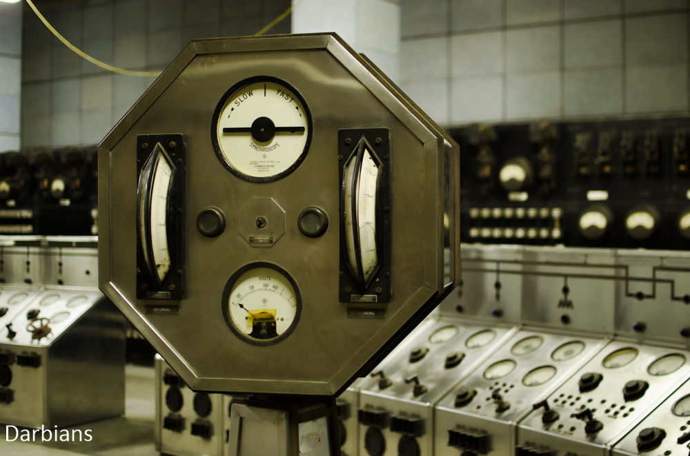 Urbex: Battersea Power Station . Control Room B