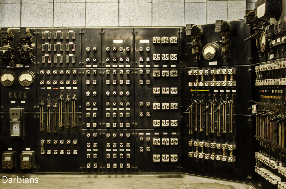 Urbex: Battersea Power Station. Control Room B