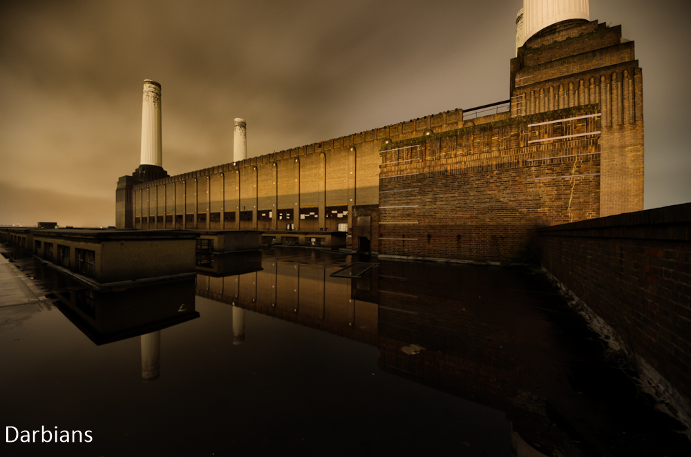 Battersea Power Station Abandoned London