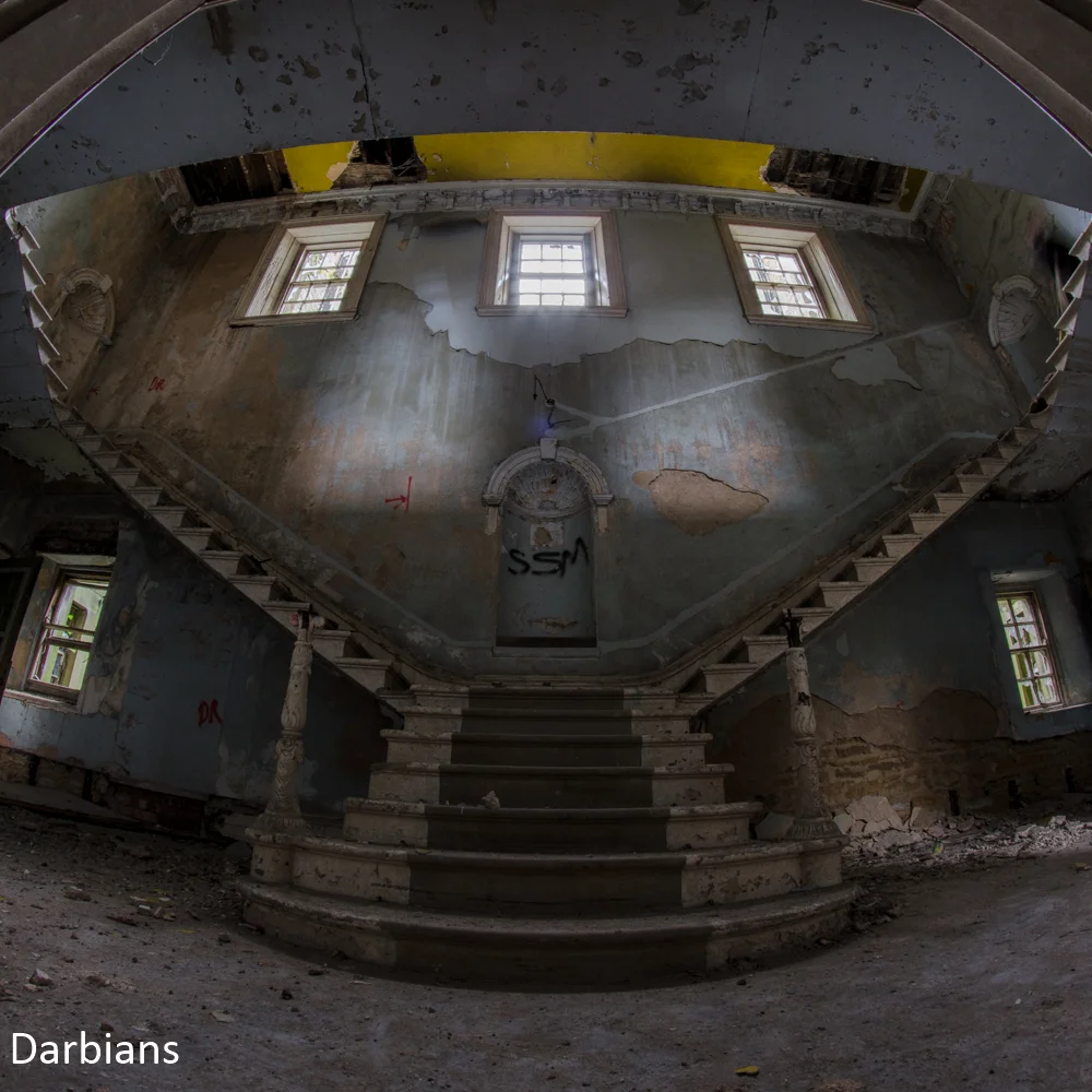 Urbex: St Johns Asylum. Those stairs again