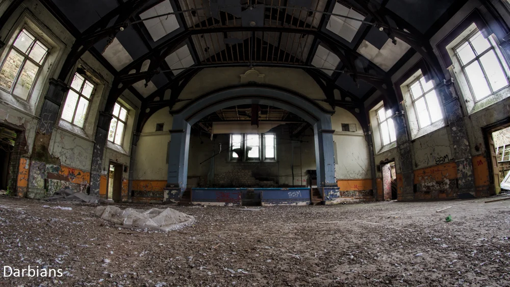 Urbex: St Johns Asylum. Main Hall