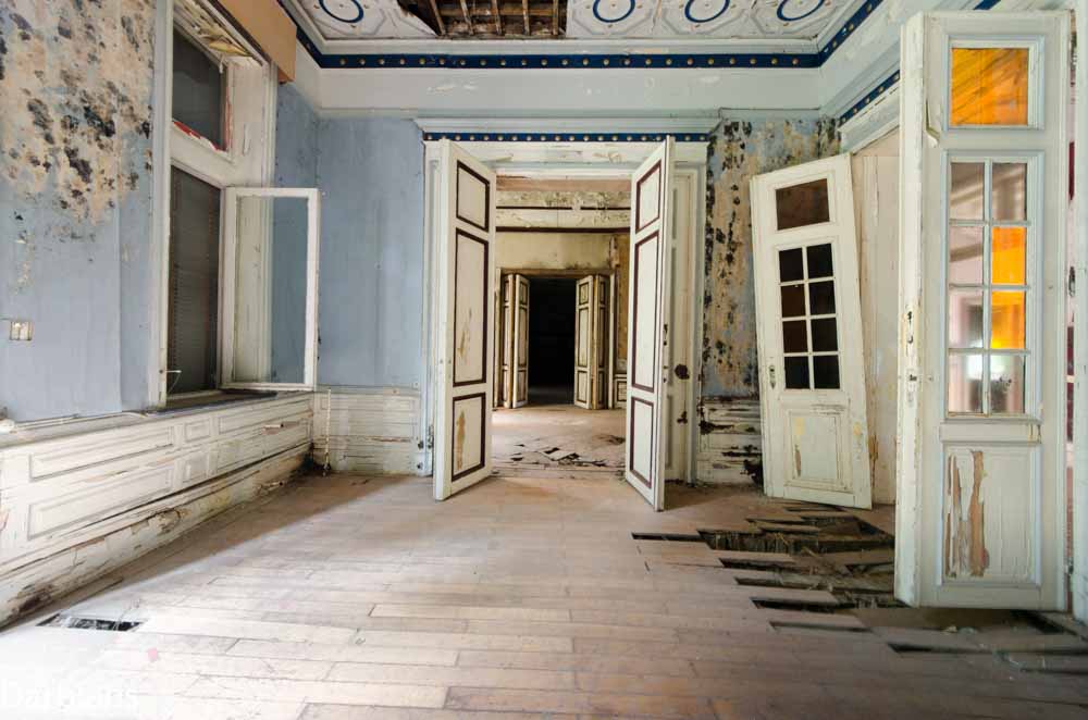 derelict chateau Belgium