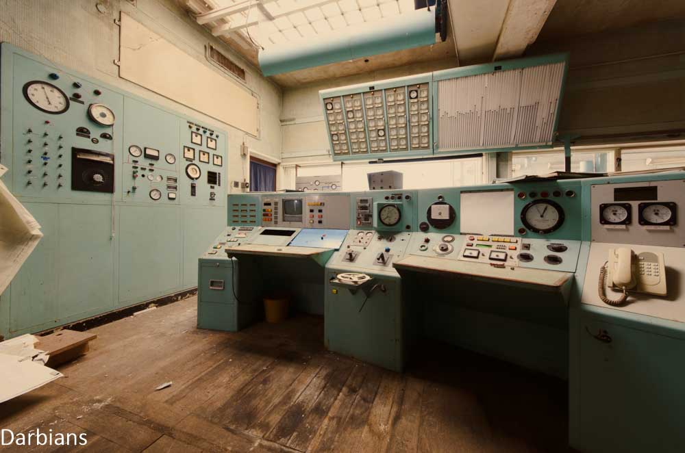 Abandoned: RAE Bedford Control Room